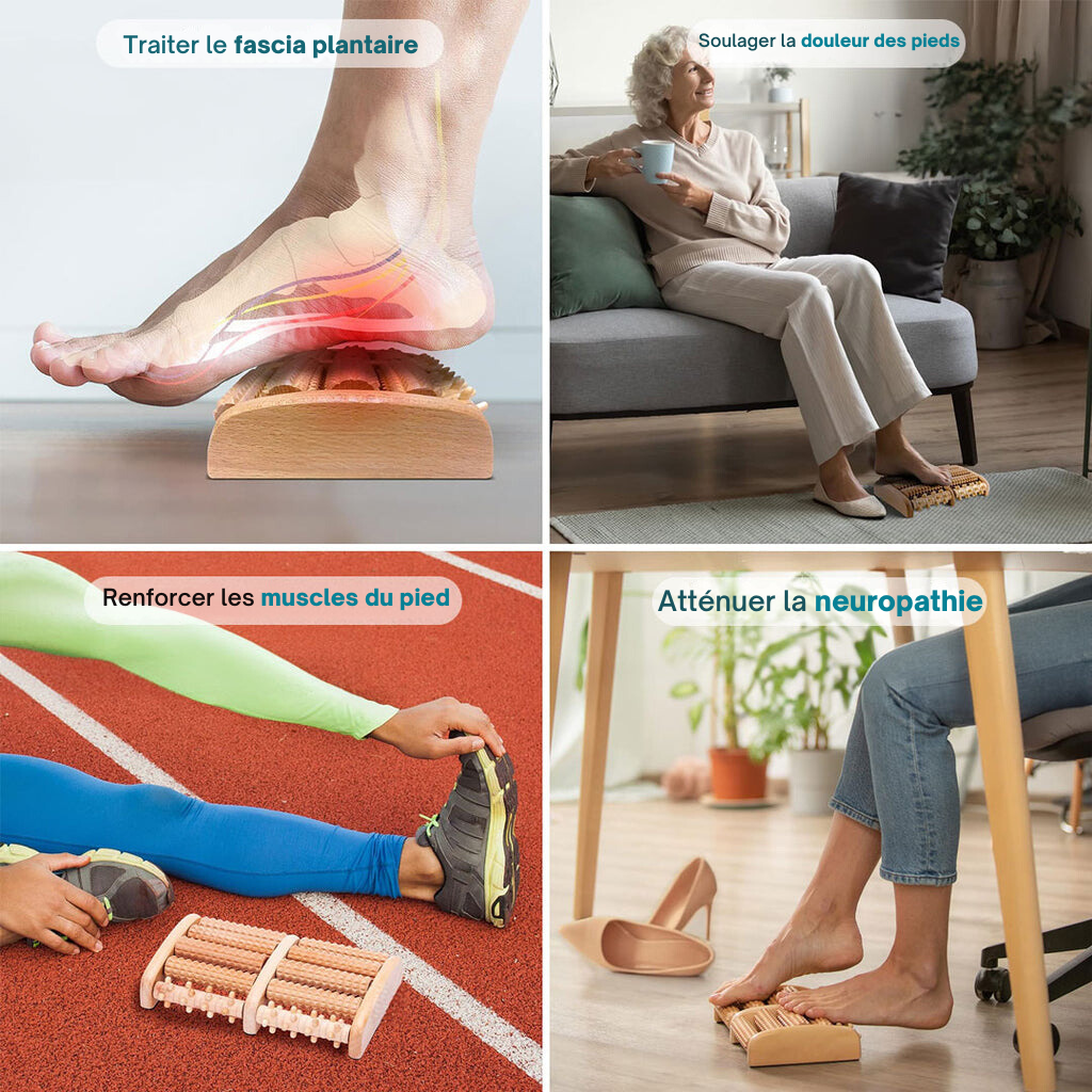 Reflex - Masseur pour douleurs aux pieds et fasciite plantaire