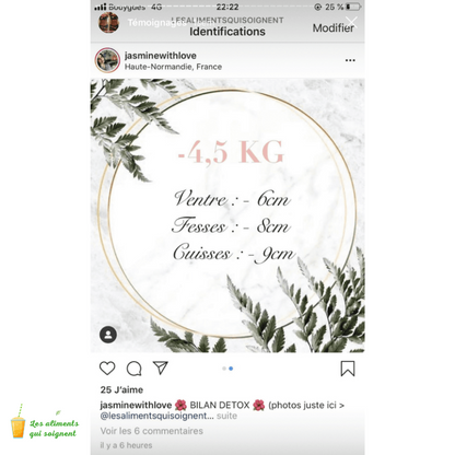 Programme Smoothie detox ventre plat