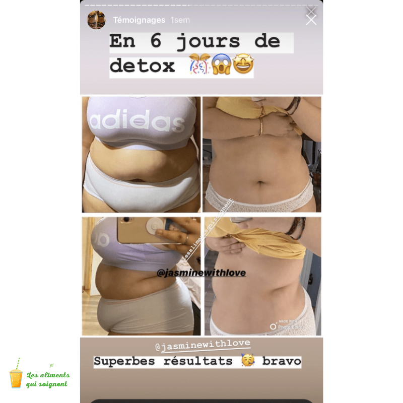 Programme Smoothie detox ventre plat