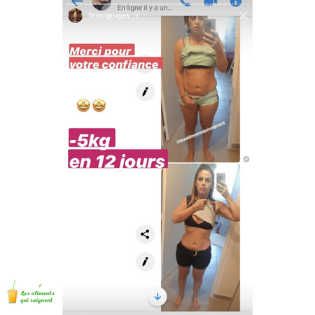 Programme Smoothie detox ventre plat