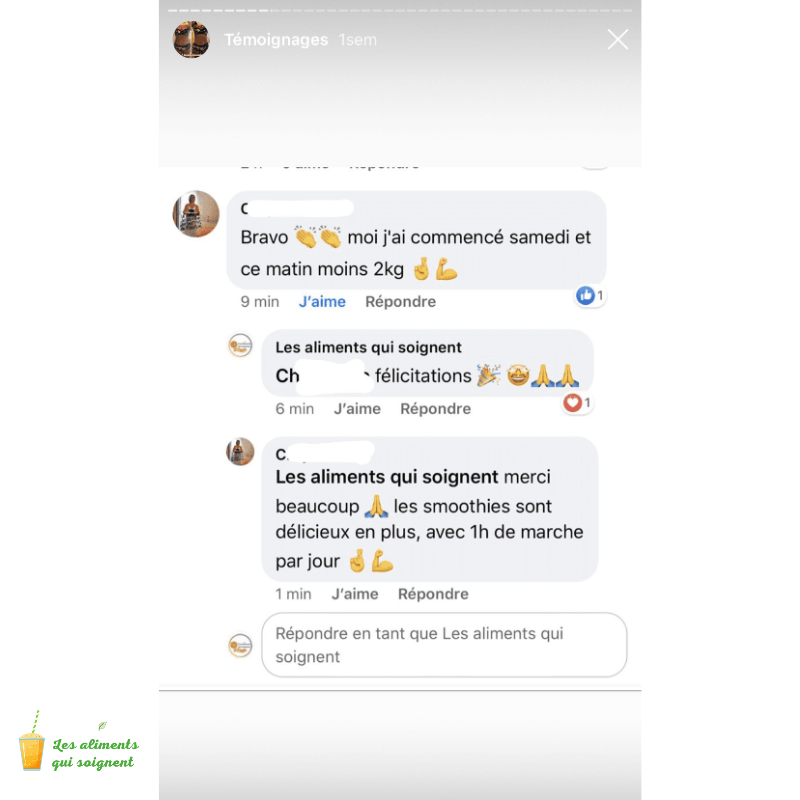 Programme Smoothie detox ventre plat