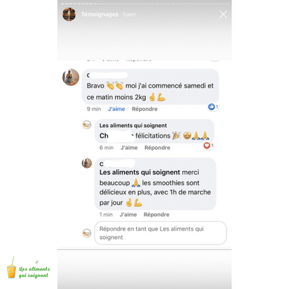 Programme Smoothie detox ventre plat