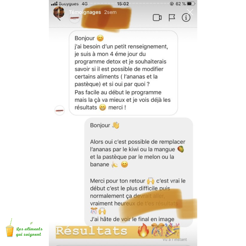 Programme Smoothie detox ventre plat