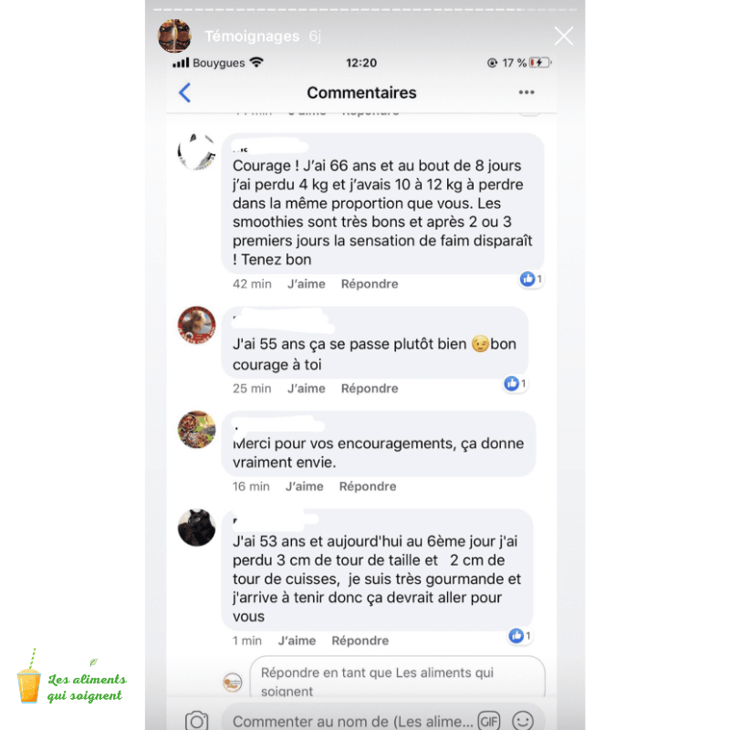Programme Smoothie detox ventre plat